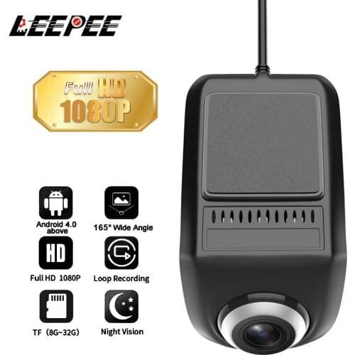 Min Car DVR Camera U3 Full HD 1080P for Android Multimedia Player Auto Digital Video Recorder G-Sensor Car DVRs ADAS Dashcam