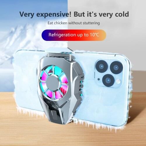 Mobile Phone Radiator Cooler Cooling Fan USB Charging Gamepad Holder Bracket Fan Radiator For IPhone Huawei Xiaomi