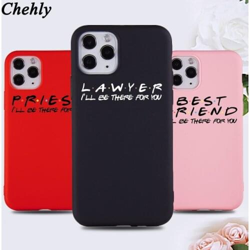 Chehly Soft Silicone Phone Case for IPhone 6s 7 8 11 Plus Pro X XS MAX XR SE Fashion Letters Cases Fitted TPU Accessorie Cover