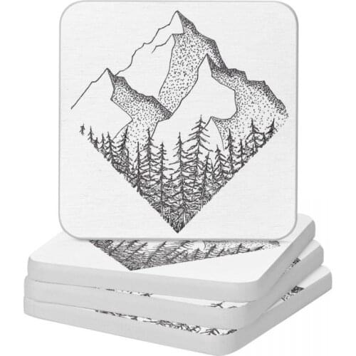 The Diamond Range Natural Diatomite Square Round Shape Coaster Heat Insulation Cup Bonsai Mat Soap Toothbrush Pad Diameter 10cm