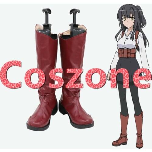 A Certain Scientific Railgun Yumiya Rakko Cosplay Shoes Boots Halloween Carnival Cosplay Costume Accessories