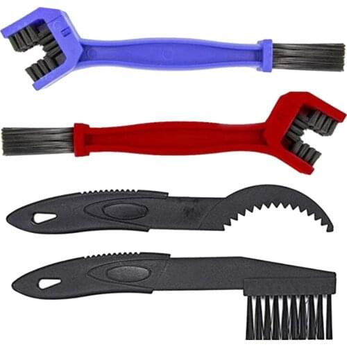 Bike Chain Cleaner Maintenance Tool Road Bike MTB Chain Brush Cleaning Tools Bicycle Cleaning Tools Set Bike Clean Brush Kit