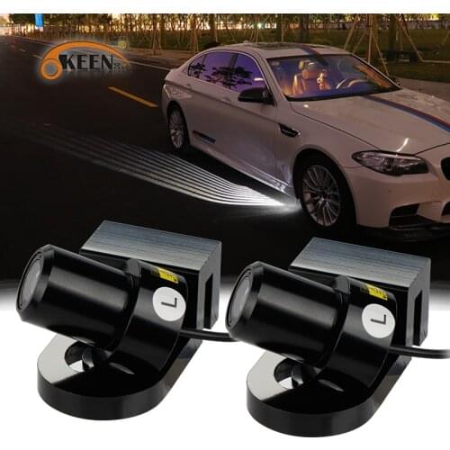 OKEEN Car Motorcycle LED Decorative Light Welcome Emergency Signal Wings Lamp Projector Shadow Lighting Atmosphere Warning Light