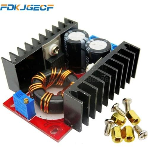 DC DC Boost Converter Voltage Regulator CC CV DC-DC Step Up 10-30V to 12-35V 150W 10A Power Supply Driver Charger Adjustable DIY