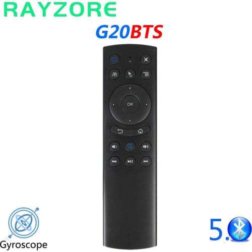 G20BTS Bluetooth Wireless Air Remote Gyroscope Smart Remote Control for Xiaomi Smart TV Mibox Fire Stick Android TV Box Vs G20S