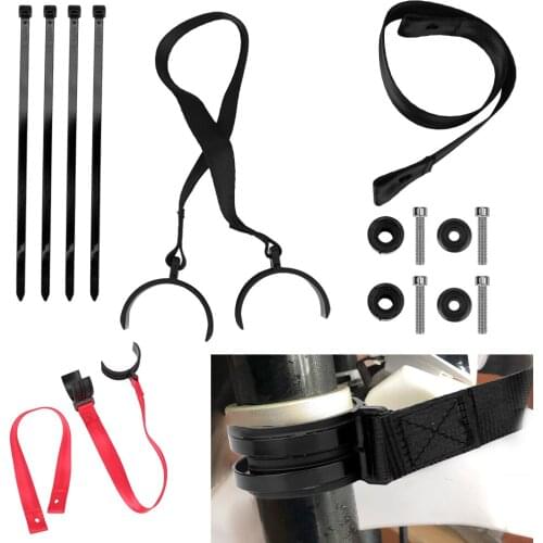 Adjustable Motorcycle Front Rear Holding Strap Tear-Resistant Universal Seat Rescue Pull Sling Belt Leashes