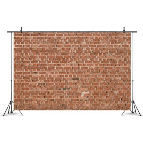 Red Brick Wall Photography Backdrops Retro Vintage Pet Portrait Vinyl Photo Backgrounds Birthday Photophone Photocall