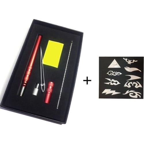 High Quality Shaver Salon Engraved Pen Stainless Steel Hair Styling Eyebrows Beard Blades Styling Tools for Hair Caring