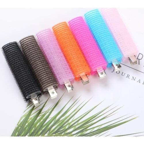 1Pcs Rubber Magic Hair Rollers Bangs Curling Tube Fluffy Hair Pins Hair Care No Heat No Clip Hair Curling Styling DIY Tools