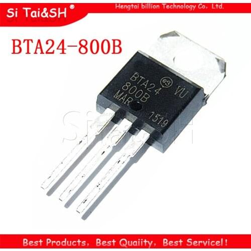 10PCS BTA24-800B TO-220 BTA24-800 TO220 BTA24 24-800B