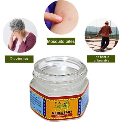 19.4g/Bottle Arthritis Ointment Quick Effect Deeply Penetration Lightweight Classic Tiger Balm Muscle Pain Relief Ointment for B