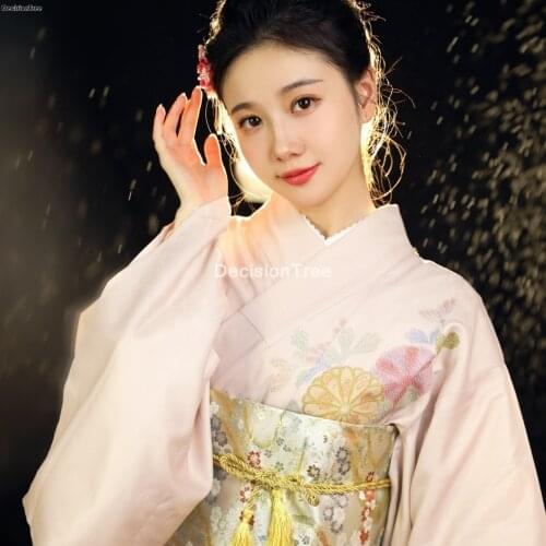 2021 traditional japanese kimonos geisha kimono yukata kimono japones sexy japanese dresses geisha costume daily geisha robe