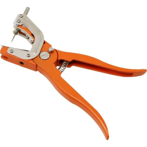 Painless Hydraulic Cattle Cow Sheep Livestock Animals Ear Applicator Tag Plier Pig Alloy Metal Clamp Husbandry Veterinary Tool