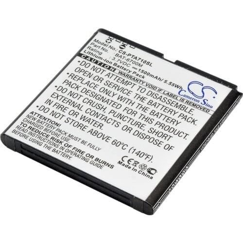 Cameron Sino Mobile SmartPhone Replacement Li-ion Battery 1500mAh For BAT-6700M SRF IM-A710, IM-A710K, I Free Tools