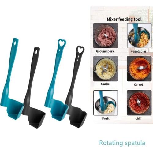 Kitchen Rotating Spatula Thermomix TM5/6/31 Spoon colander Removing Portioning Food Multi-function Rotary Mixing Drums Spatula