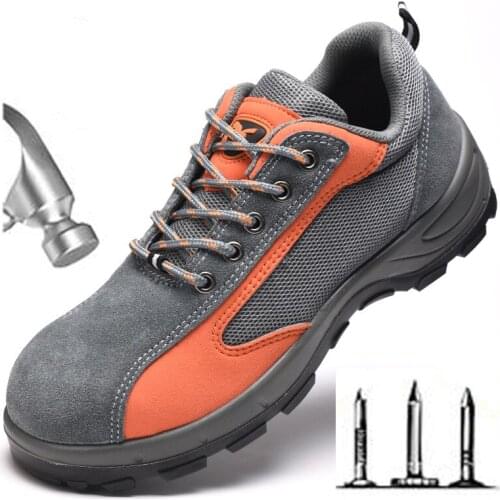 LAHQLYWN Men's Work Shoes