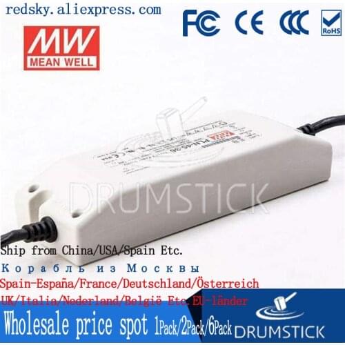 Prosperity MEAN WELL PLN-45-12 12V 3.8A meanwell PLN-45 12V 45.6W Single Output LED Power Supply