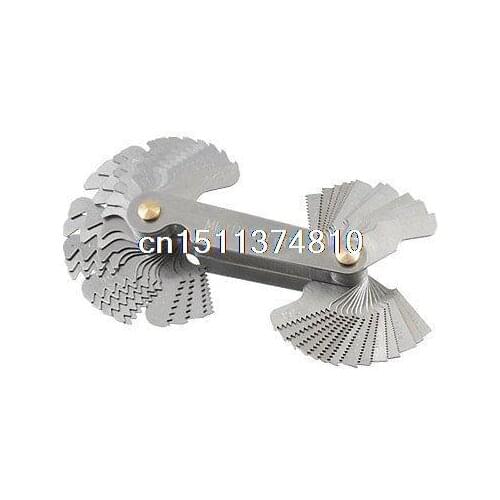 Metric Whitworth Screw Pitch Gauge Measurement Tool
