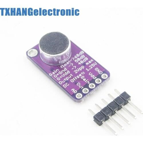 MAX9814 Microphone Amplifier Board Module Auto Gain Control diy electronics