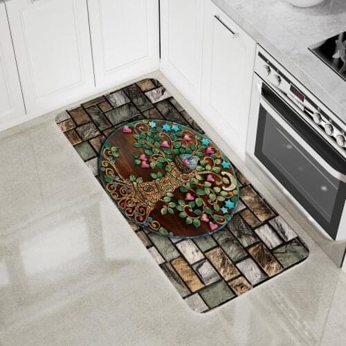 Floor Mat Brickwall Background Kitchen Sofa Area Rugs Living Room Bedroom Bathroom Decoration Large Carpet Print Rubble