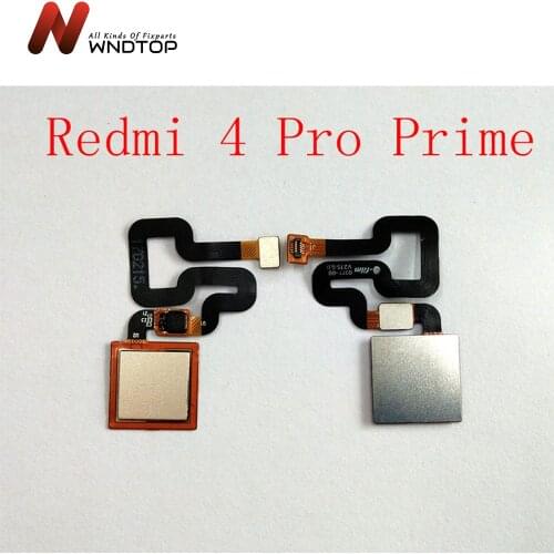 Original Home Key Button Fingerprint Sensor Flex Ribbon Cable For Xiaomi Redmi 4 Pro Prime Fingerprint Button Mobile Phone Parts