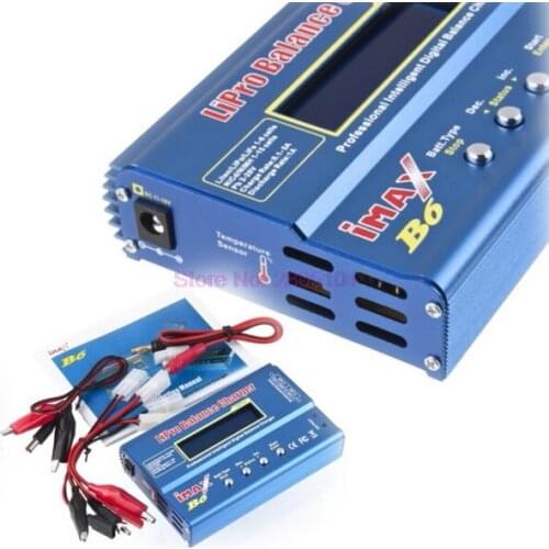 By DHL or EMS 50 pieces IMAX B6 Digital RC Lipo NiMh Battery Balance Charger+AC POWER 12V 5A Adapter 2S-6S 7.4V-22.2V