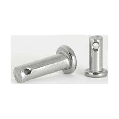 M5 M6 Column Pin Flat Head With Hole Position Pins GB882 Stainless Steel