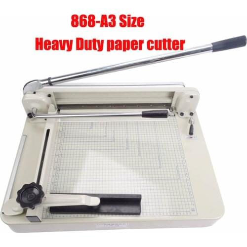 Heavy Duty paper cutter 17" A3 Size Stack Paper Trimmer Cutter YG 868-A3 photo cutting machine tender contract PVC album cutter