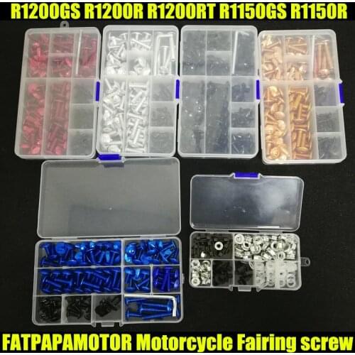 Universal Motorcycle Fairing Bolts Screw Moto Spring Bolts For BMW R1200GS R1200R R1200RT R1150GS R1150R LC