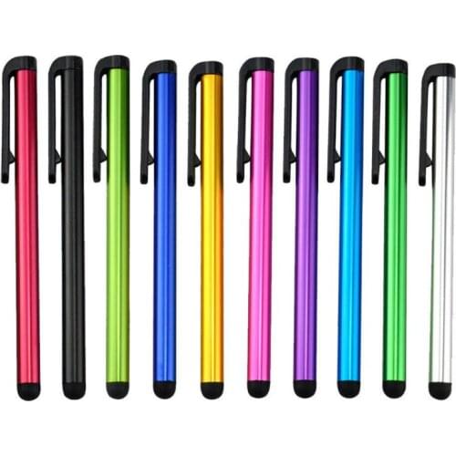 Clip Design Universal Soft Head For Phone Tablet Durable Stylus Pen Capacitive Pencil Touch Screen Pen