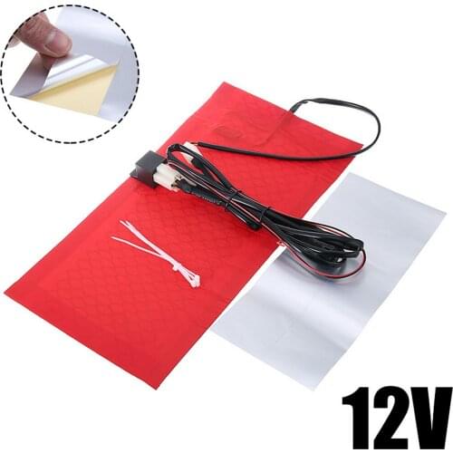 12V Universal Waterproof Carbon Fiber Seat Heater for All Type Motorcycle ATV UTV E-BIKE, Seat Cover Heating Seat