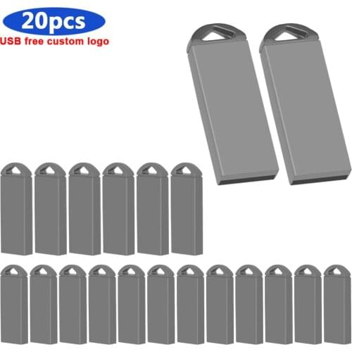 Bulk 30pcs free Customize logoWaterproof pen drive USB Flash drive high speed usb 2.0 256GB 128GB 64GB 32GB 16GB For computer