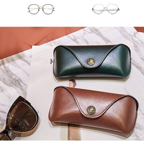 High Quality Retro Glasses Bag Soft Sunglasses Case Box Bag Portable Eyeglass Storage Bag Eyewear Dust-proof