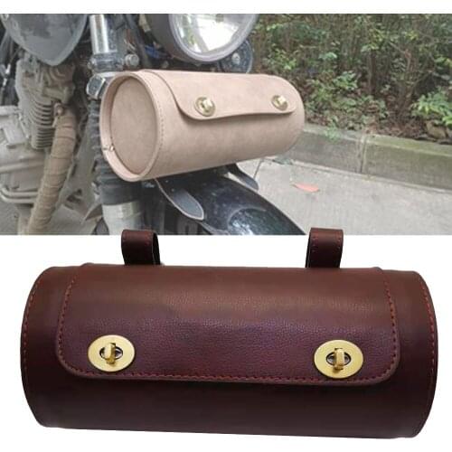 High quality Motorcycle Saddle Bags PU Leather otorbike Side Tool Tail Bag Luggage For KYMCO 150 noodoe CT300 KRider CK400 AK550