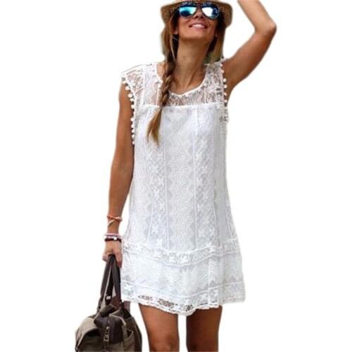 Lace Style Summer Dress Vestidos De Festa Off Shoulder Beach Women Dress Vintage Vestidos Slim Fashion Party Club Spring Clothes