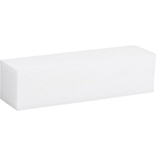 1/5pcs Durable Sponge Nail File White Sanding Buffer Block Acrylic Block Polish Pedicure Manicure Nail Art Tool