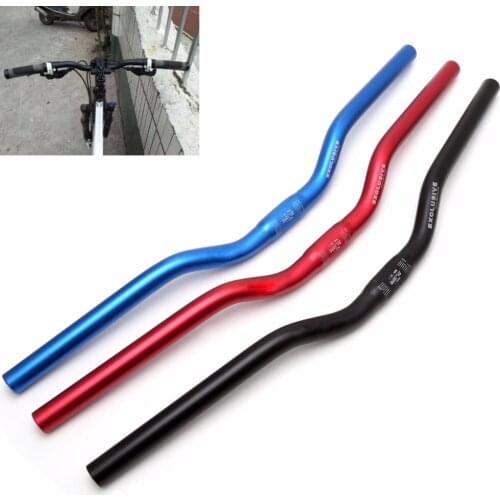 25.4mm 62cm Riser Bar For Mountain Road Bike Bicycle Aluminum Alloy Handlebar