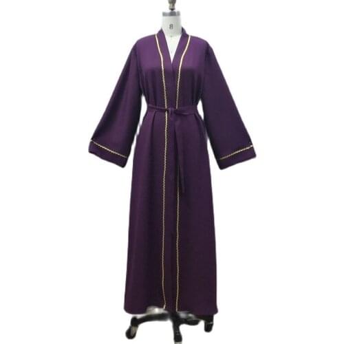 Abaya Dubai Turkey Muslim Abayas for Women Turkish Hijab Caftan Dress Kaftan Islamic Clothing Vestido Arabe MujeF891