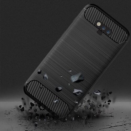 Shock Absorption Cover Soft TPU Anti Scratch Carbon Fiber Back Original Case for Huawei Honor Magic Cover Cases