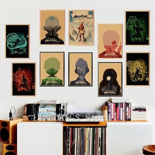 Anime Poster Avatar The Last Airbender Aang Fight 5d Diy Diamond Painting Diamond Mosaic Embroidery Cross Stitch Art Home Decor