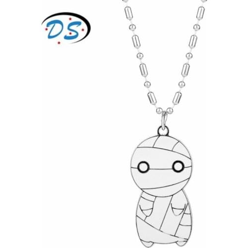 Anime Jewellery Necklace Men Women Choker How to Keep a Mummy Cartoon Pendants Necklaces Mummy Necklace