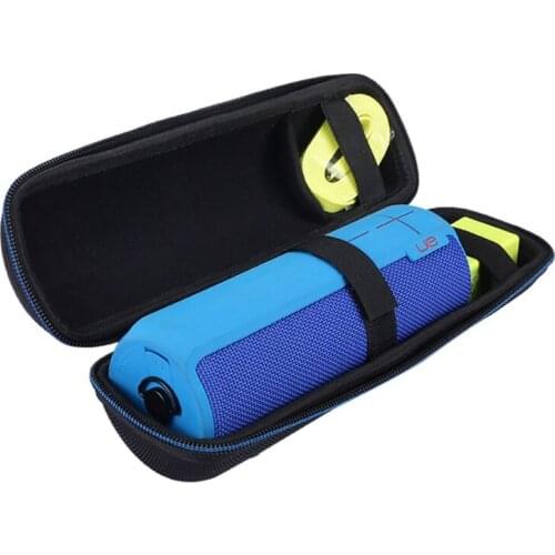 Travel Carry Storage Hard Case For Logitech UE BOOM 2 /1 Megaboom Bluetooth Speaker And Charger Outdoor Bag Holder Zipper Pouch