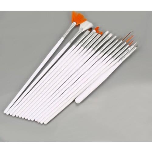 15PCS/set Manicure Tools Nail Brush Dotting Painting Drawing Pen Nail Art Brush Gel Polish Brushes Tools Gel Painting Pen