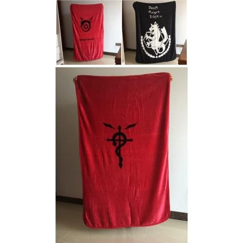 IVYYE Fullmetal Alchemist Anime Plush Stuff Accessories doll Stuffed Fluffy Cartoon Warm Soft Toy Blanket Bed Throw Blankets NEW