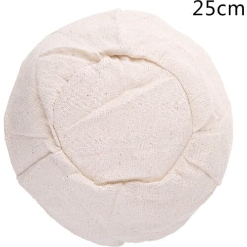 Fermentation Rattan Basket Baking Utensils Round Bread Basket Cloth Cover Home Kitchen Bakery Housewife Baker Torrefaction Tool