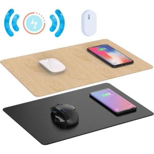 10W Wireless Mouse Pad Mobile Phone Mat Charger SuperCharge Gaming Mouse Mat Quick Charging Mousepad PC Desk