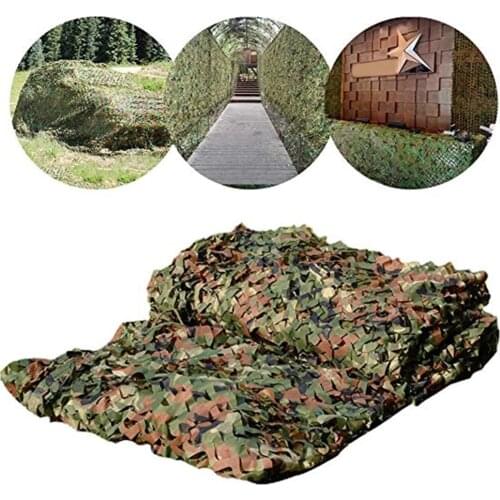 2x3 / 2x10m Hunting Military Camouflage Net Woodland Military Training Center Awning Car Cover Hunting Hidden Net Sun Shelter