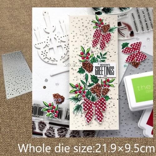XLDesign Craft Metal Cutting Dies stencil mold Dot Coverplate decoration scrapbook Album Paper Card Craft Embossing die cuts