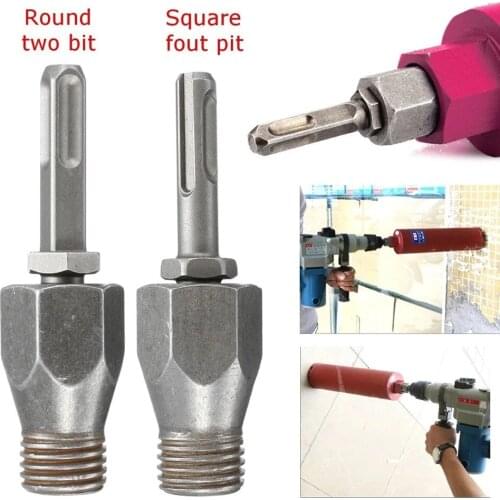 One Set Diamond Core Bit SDS Plus Arbor For Electric Hammer M22 Diamond Core Bit Adapter Power Tools Accessories