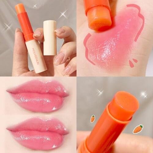 Color Changing Lipstick 3g Lady Lip Balm Lip Care Maintenance Moisturizing Lip Cream Nourishing Lip Care Repair Dry Damaged Lips